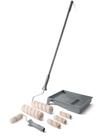 Kit de rolos de pintura ROLLINGDOG Standard com poste de extensão de 23 cm