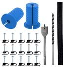 Kit de roteamento de cabos MYZHRE Starlink para orifício de parede de 1 polegada