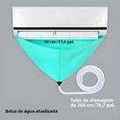 Kit De Saco Impermeável Para Limpeza De Ar Condicionado 1/7/8 Peças 90cm Ferramentas De Remoção De