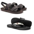 Kit de Sandália + Chinelo Masculino Confortável e Ortopédico Kit de Sandália + Chinelo Masculino Confortável e Ortopédico