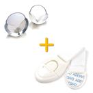 Kit De Segurança Bebês 6x Trava Gavetas, 6x Protetor Quina