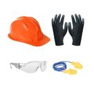 Kit de Segurança EPI Proteção Para Obra Construção + colete jaqueta