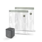 Kit de Seladora a Vácuo + 5 Sacos Plásticos reaproveitáveis