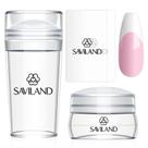 Kit de Sellos para Uñas SAVILAND French Tip con 2 Selladores y 2 Raspadores