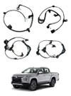 Kit De Sensor Abs Completo L200 Triton Sport 2017 Em Diante