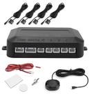 Kit de sensor de estacionamento EVTSCAN 4 sensores, radar reverso de 12V Kit de sensor de estacionamento EVTSCAN 4 sensores, radar reverso de 12V