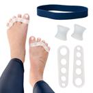 Kit de Separadores de Dedos para Yoga Trapeze Pequeno para Alívio de Joanetes em Martelo Kit de Separadores de Dedos para Yoga Trapeze Pequeno para Alívio de Joanetes em Martelo
