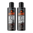 Kit de shampoo e condicionador para barba Wild Willies PROPRO 120mL