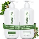 Kit de Shampoo e Condicionador Routine Wellness Biotina Bloqueador de DHT
