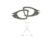 Kit De Side Blinders e Borrachas Compatível Double X