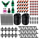 Kit de sistema de irrigação 149pc Kit de gotejamento Mangueira de temporizador de jardim Kits de gotejamento de rega