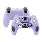 Kit de Skin para Controlador GeekShare PS5 de Silicona Morado + Accesorios