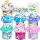 Kit de Slime OPLDYRK 7 Peças Butter Cloud Crunchy Kit de Slime OPLDYRK 7 Peças Butter Cloud Crunchy