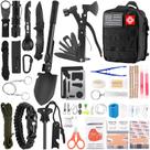 Kit de Sobrevivência LUXMOM 142 Peças com Kit de Primeiros Socorros - Ideal para Acampamento