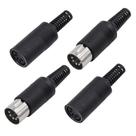 Kit de Solda com Conector DIN de 5 Pinos SHUKEFER Macho e Fêmea