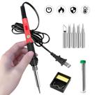 Kit de solda Q-MING 60W 110V Ferro de solda com 5 pontas