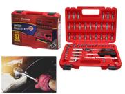 Kit de Soquetes e Catracas Para Apertos/Desapertos ¼ 57 PÇS Com Maleta - CORNETA 3332157