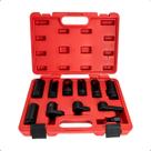 Kit De Soquetes Para Sensor de Oxigênio Sonda Lambda 11 Peças Profissional com Maleta Organizadora