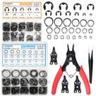 Kit de sortimento: anéis de retenção externos ZHUBANG C-clip