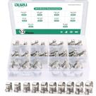 Kit de sortimento de braçadeiras de linha de combustível em aço inoxidável OURU 304