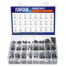 Kit de sortimento de capacitores YUNFOOK 280 unidades 0,1uF-1000uF 10V-50V Kit de sortimento de capacitores YUNFOOK 280 unidades 0,1uF-1000uF 10V-50V
