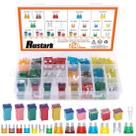Kit de sortimento de fusíveis automotivos Rustark 250 unidades com extrator
