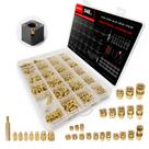 Kit de sortimento de insertos roscados ZWMSSLL com pontas de solda Kit de sortimento de insertos roscados ZWMSSLL com pontas de solda