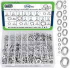 Kit de sortimento de lavadoras Spring Lock Vifmy Metric e SAE 1780 unidades