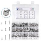 Kit de sortimento de parafusos autorroscantes GOOBETTER 390PCS M4.2/M4.8/M5.5