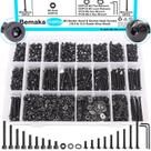 Kit de sortimento de parafusos Bemaka 2135PCS Black M3 Metric