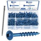 Kit de sortimento de parafusos de bolso SATANTECH 390Pcs 8