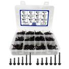 Kit de sortimento de parafusos ZAMBASE 410 em aço inoxidável 450 unidades