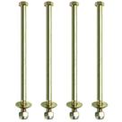 Kit de sortimento Metalsuberg Hex Head Parafuso 1/2 x 10 com porca e arruela