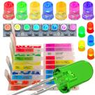 Kit de sortimento Mini (301 unidades) de luzes LED EEEEE de 5 mm