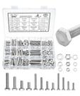 Kit de sortimento Mr. Pen, porcas e parafusos de aço inoxidável, 408 unidades