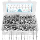 Kit de sortimento Pop Rivets SATANTECH 500 unidades de rebites de alumínio