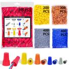 Kit de sortimento Wire Nuts SUTETLW 1500 unidades para fio elétrico