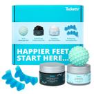 Kit de spa para cuidados com os pés Tucketts para alívio da dor no calcanhar e nos pés