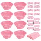 Kit de spa para pés EYUNSTAR para crianças com banheiras de 8 pés e 8 toalhas
