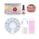 Kit de Strass para Dentes DIY com Cristais, 120 Peças
