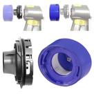 Kit de Substituição da Tampa Traseira do Motor e Filtro Traseiro para Aspirador Dyson V7 V8, 1 Tampa Traseira, 1 Filtro Traseiro