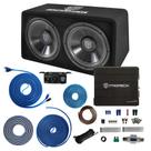 Kit de Subwoofer Automotivo PRORECK PR-122M Duplo 12" 1500W Kit de Subwoofer Automotivo PRORECK PR-122M Duplo 12" 1500W