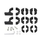 Kit De Suporte De Montagem Universal Em Alumínio Para Barra De Luz LED Para ATV, UTV, Motocicleta E