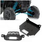 Kit de suporte de placa de montagem em guincho ECOTRIC para Polaris RZR 900 1000 Kit de suporte de placa de montagem em guincho ECOTRIC para Polaris RZR 900 1000