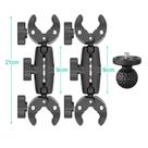 Kit De Suporte Duplo Para Insta360 One X2 X3 GoPro 11 10 9, Clipe Para Motocicleta E Bicicleta Kit De Suporte Duplo Para Insta360 One X2 X3 GoPro 11 10 9, Clipe Para Motocicleta E Bicicleta