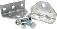 Kit de suporte giratório CE Smith 10205GA em prata galvanizada resistente