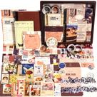 Kit de suprimentos para scrapbooking OFFIGIFT 351 unidades com caderno A6 Grid