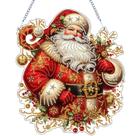 Kit de suspensão de arte com diamantes de Natal VODAPYC Santa Claus-01