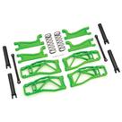 Kit de suspensão Traxxas WideMaxx TRA8995G verde para Maxx 1/10
