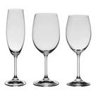 Kit de Taças de Cristal Bohemia Roberta 18 Peças